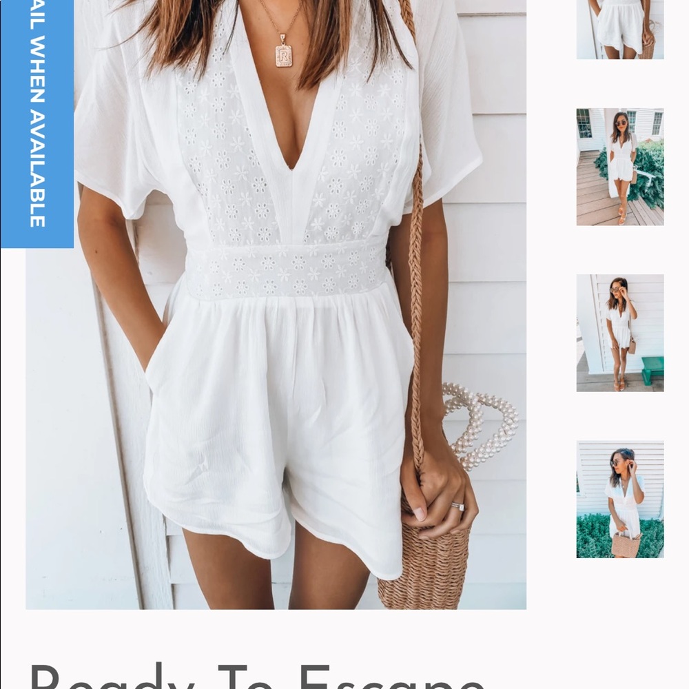 She is boutique romper